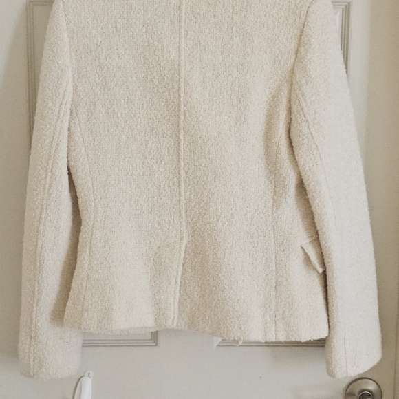 Marvin Richards Cream Jacket Coat Elegant Wear Elegant Wear Career Minimalist - Picture 7 of 16